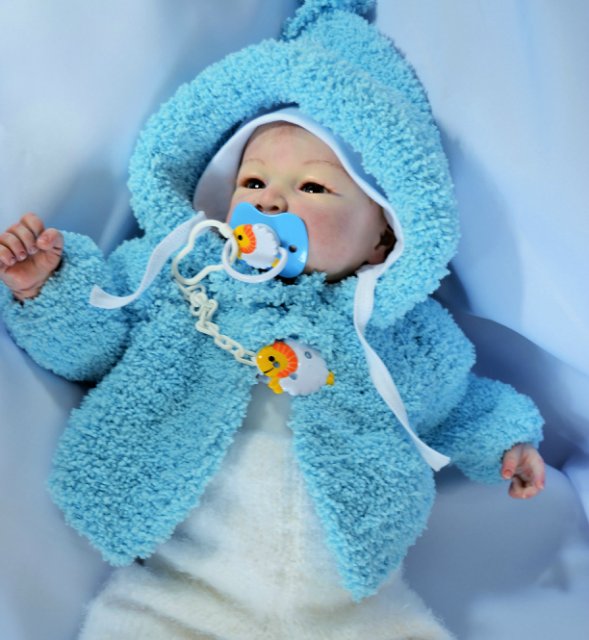 Малыш Хави. Кукла реборн Ольги Коновниной (фото 8)