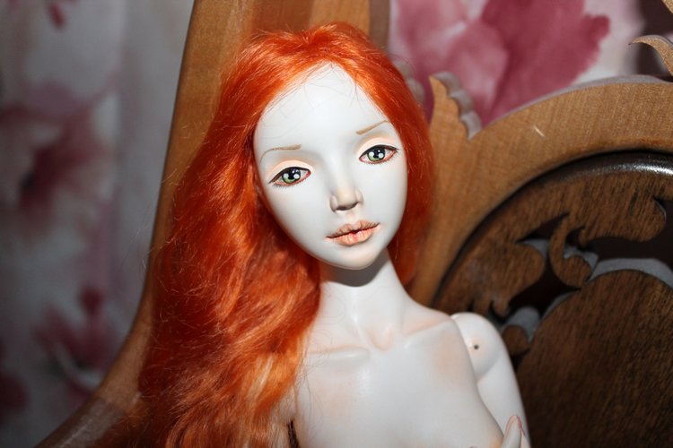 Маленькая русалочка Анаэль. Авторская кукла (фото 7)