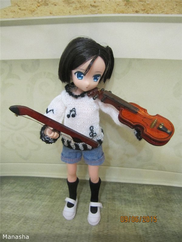 Свитерок для юного музыканта