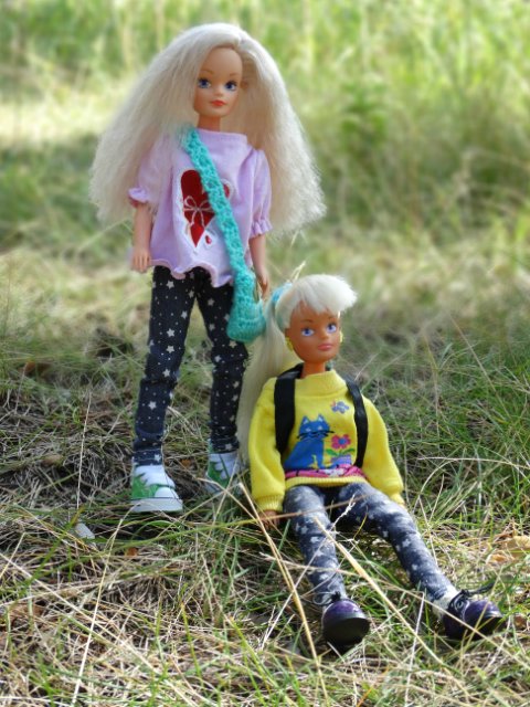Девочки гуляют — Куклы Sindy (Синди) и Tammy (Тамми): винтаж (фото 6)