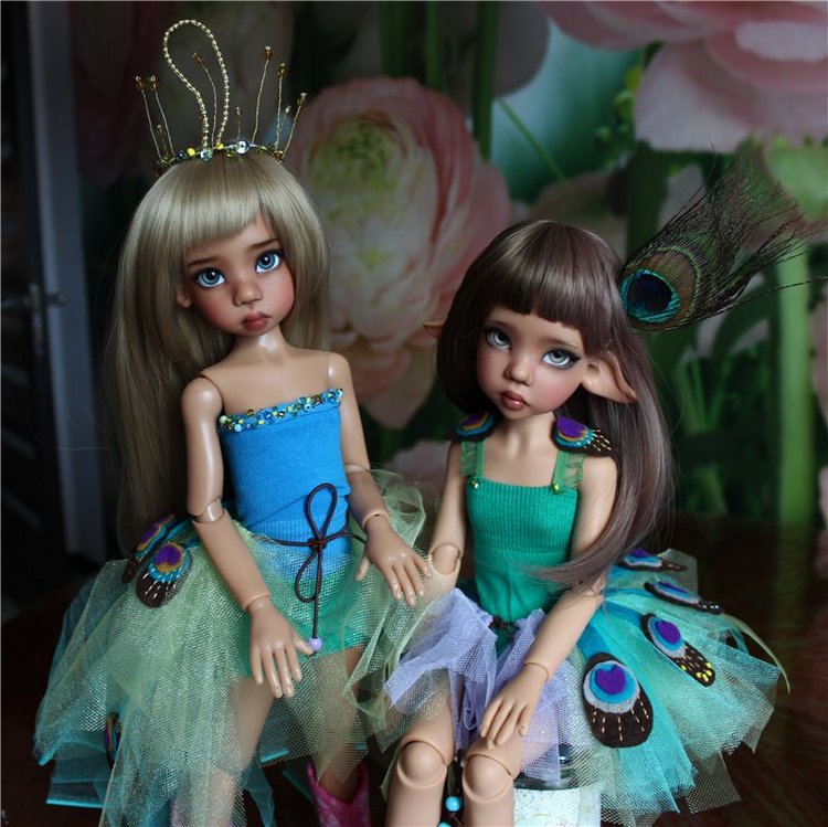 Две яркие звездочки - Нисса и Ларисса Kaye Wiggs. Разные и прекрасные