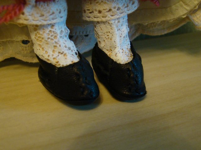 Антикварная карманная кукла Bähr & Pröschild на французском модном теле