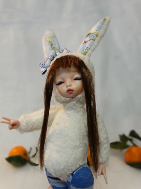 Тедди долл из сплюшки Литлфи