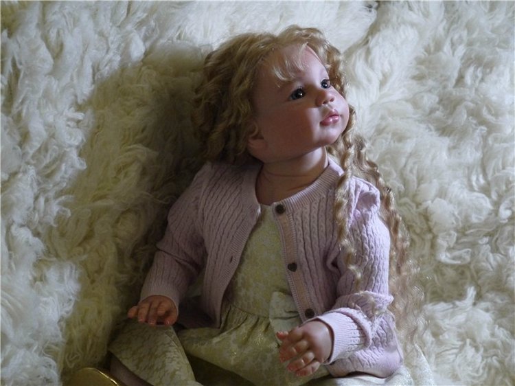 Малышка Злата, кукла реборн Натальи Фединой, Baby-Zest