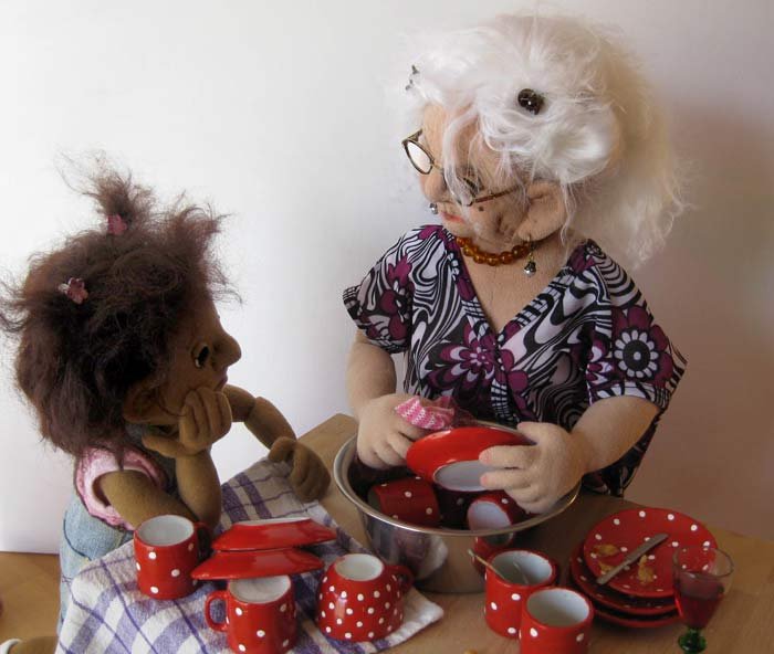 Теплые, фетровые сердца! Текстильные куклы Steffi | Бэйбики Теплые, фетровые сердца! Текстильные куклы Steffi