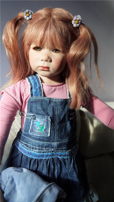 Рыженький лисёнок Лиззи Lizzie от Annette Himstedt (фото 5)