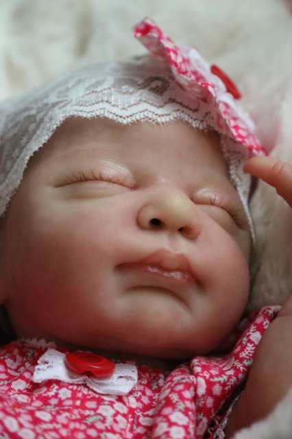 Спящая малышка Рози 2. Куколка реборн Виктории Вишни