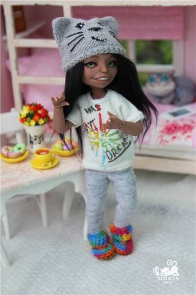 Мирелька, авторская шарнирная кукла Марии Пикуновой "Домисоль"