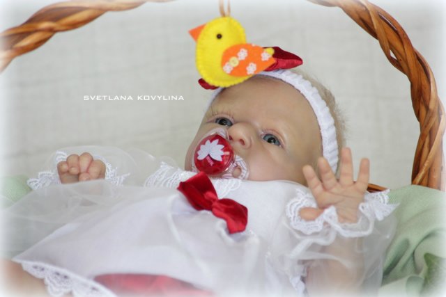 Кукла реборн из молда Милли от Ольги Ауэр