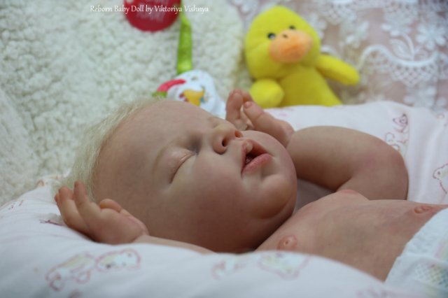 Нежнуля Ноа...Куколка реборн Виктории Вишни (фото 8)