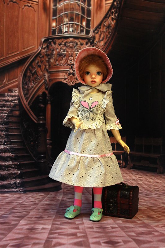 Тёплым весенним вечером | Бэйбики Тёплым весенним вечером — Куклы Kaye Wiggs (Кайе Виггс): авторские BJD (БЖД) (фото 8)