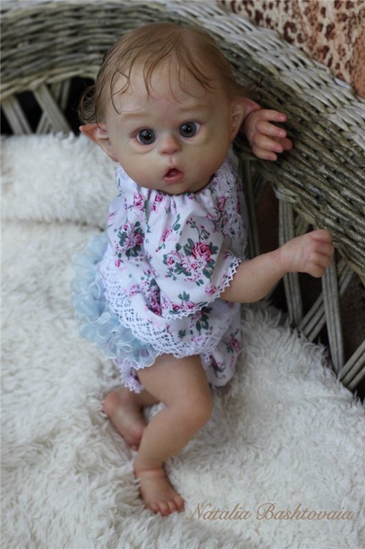 Мой любимый эльфийский ребенок! Кукла реборн Натальи Баштовой (фото 3)
