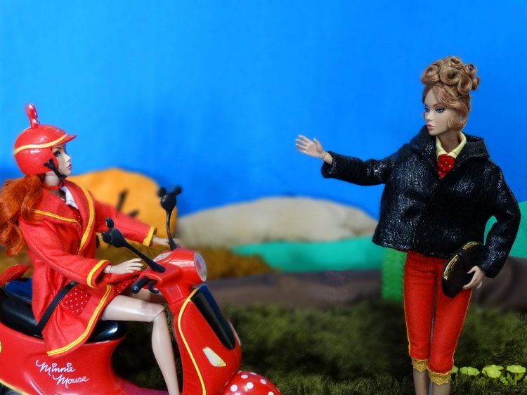 Поппи катаются — Куклы Integrity Toys (Интегрити): Poppy Parker