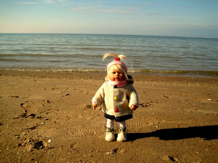 Путешествие к морю. Коллекционная кукла Фрося. Flori, Rolanda Heimer, Schildkrot