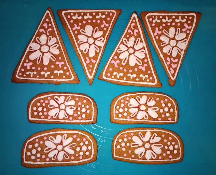 Для продвинутых в геометрии, или, Мой первый опыт изготовления пряничной карусели (с пошаговой съемкой)