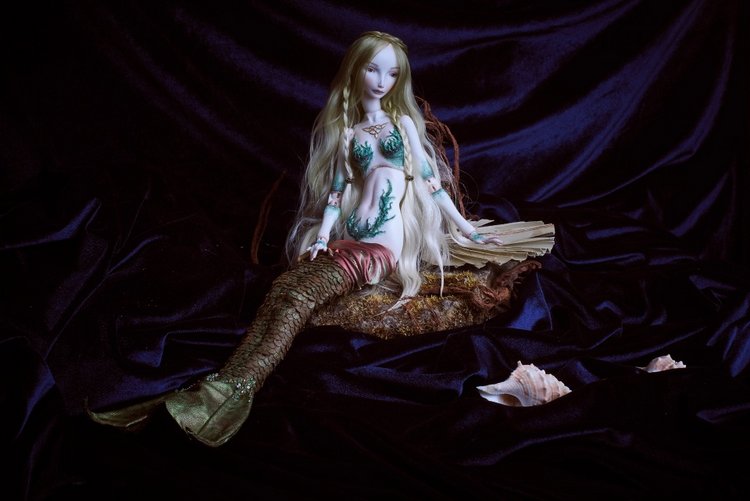 Коллекция шарнирных фарфоровых кукол "Золото Рейна". Искусство Куклы 2016 (фото 4)