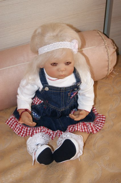 Маленький хомячок-baby Lieschen от Annete Himstedt