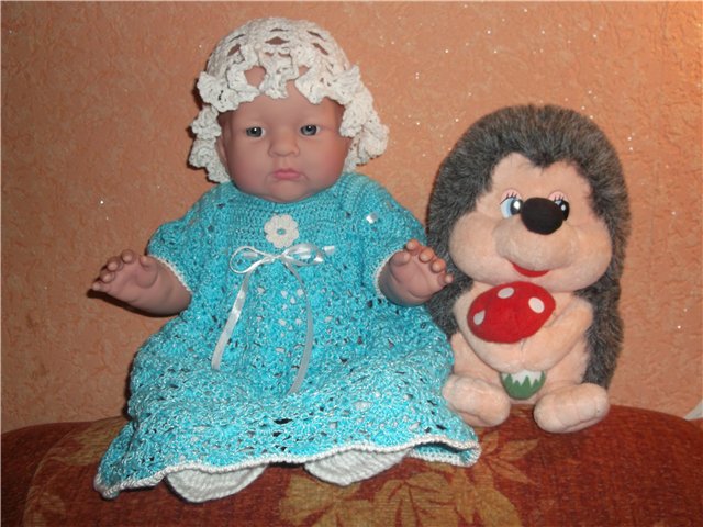 Аришкины обновки) — Куклы Berenguer (Беренджер): пупсы La Newborn (фото 3)