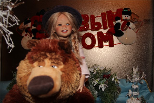 Новый год у Пуки и Лиллеморе от Annette Himstedt