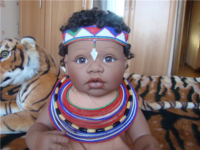 Африканская принцесса - Кения. Коллекционная кукла Ли Миддлетон (фото 2)