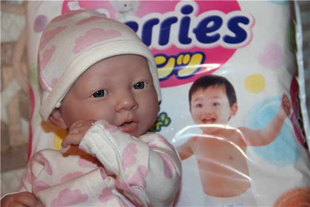 Мои Милочка и Элечка — Куклы Berenguer (Беренджер): пупсы La Newborn (фото 3)