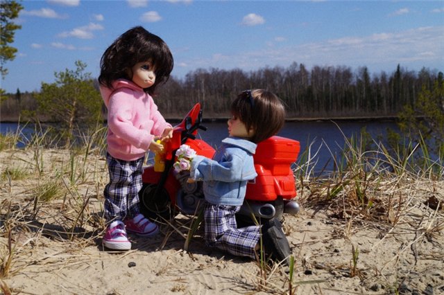 А у нас случилась... ЛЮБОФ... Куклы БЖД (фото 10)