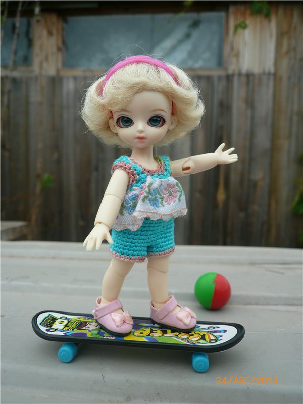 Летние забавы. БЖД куколка - Сосенка Пин (фото 6)