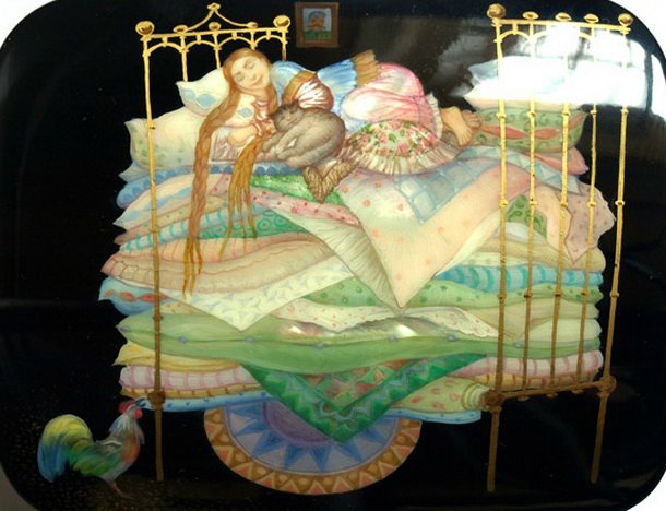 Усмотри тропинку в сказку или Здесь русский дух, здесь Русью пахнет. Федоскинская лаковая миниатюра