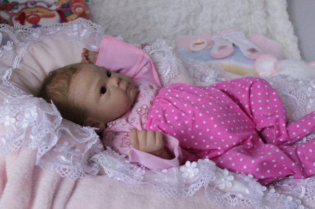 Мышонок Ульяша 3... Куколка реборн Виктории Вишни