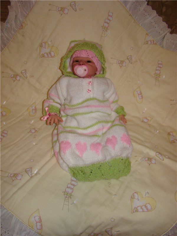Новый вязанный наряд для куклы Эмми (фото 3)