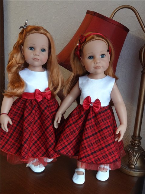 Топик "Новогодний". Платья для Готц | Бэйбики Топик "Новогодний". Платья для Готц