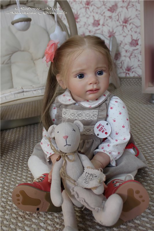 А мы скоро едем на выставку кукол. Куклы реборн Анасатсии Гангало (фото 6)