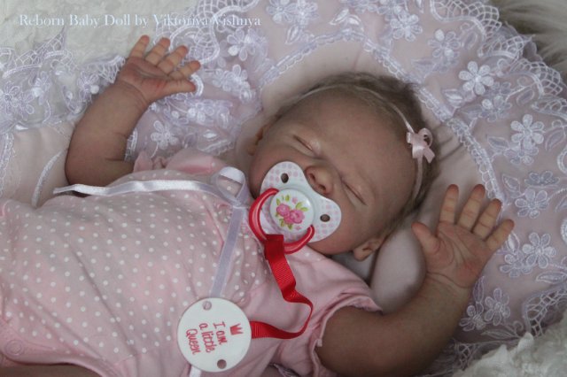Крохотулька Angeli от Elisa Marx. Куколка реборн Виктории Вишни