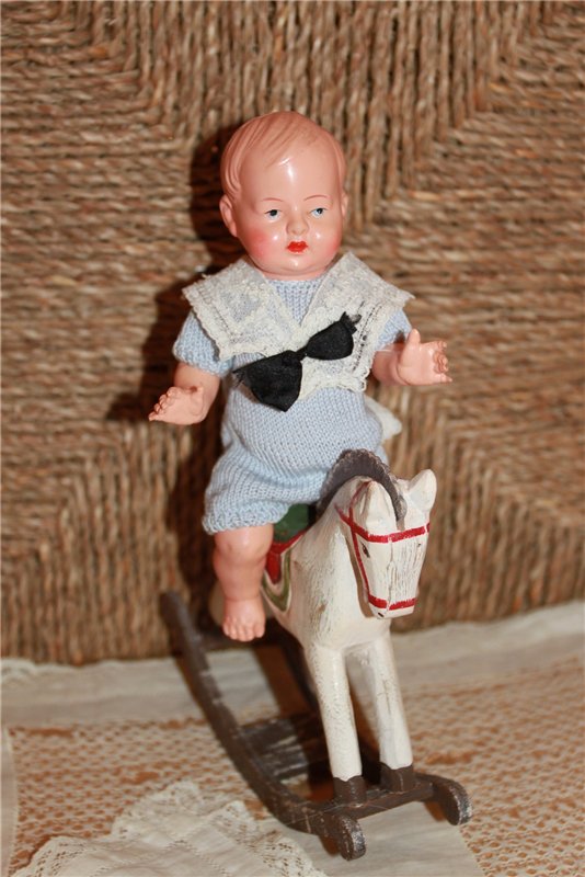 Пополнениe целлулоидных Schildkrot, молд bebe, 1932, Germany