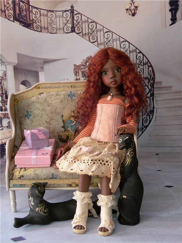 Сон в летнюю ночь... Первое знакомство с моим куклами от Kaye Wiggs