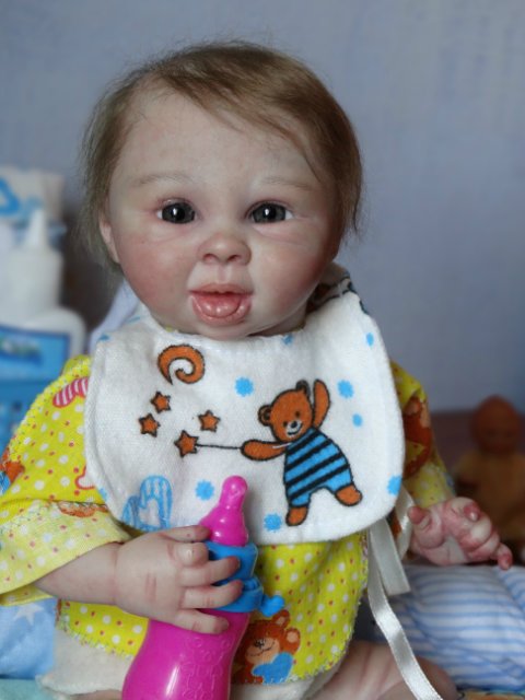 Кукла реборн Капочка приехала