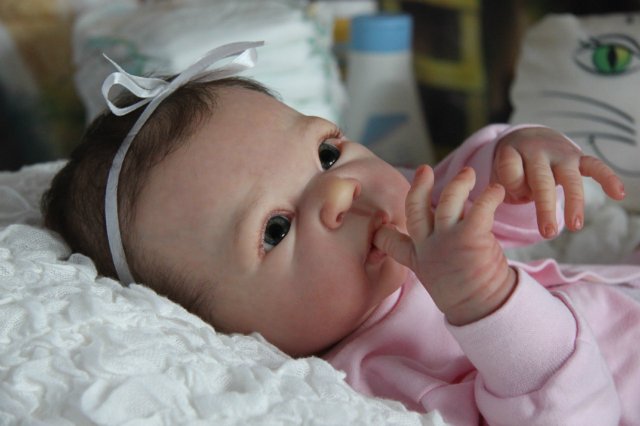 Малышка Кармен. Куколка реборн Виктории Вишни