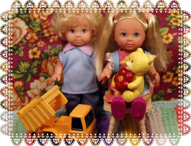 Мой старый фотоальбом — Куклы Simba: Еви (Evi) и Штеффи (Steffi Love) (фото 8)