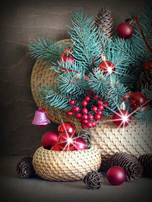 Чудесные новогодние натюрморты