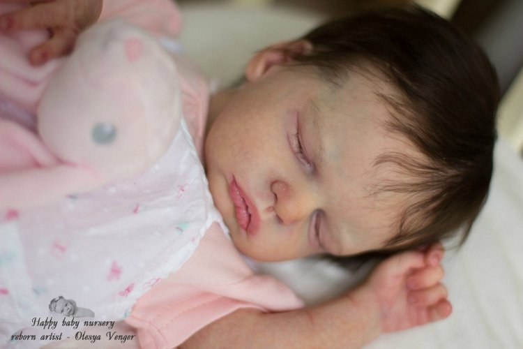 Настюшка - Прелестюшка. Кукла реборн Олеси Венгер