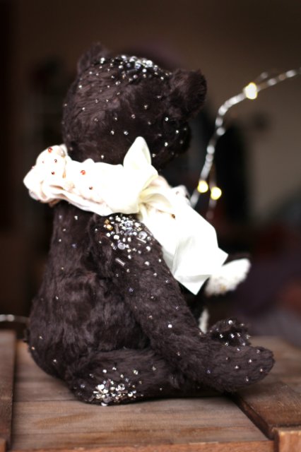 Мишки тедди День и Ночь. Авторские игрушки Татьяны Матляк (фото 4)