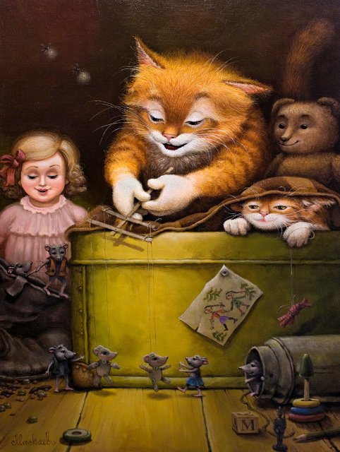 Сказочки кота Кузьмы... художник Александр Маскаев