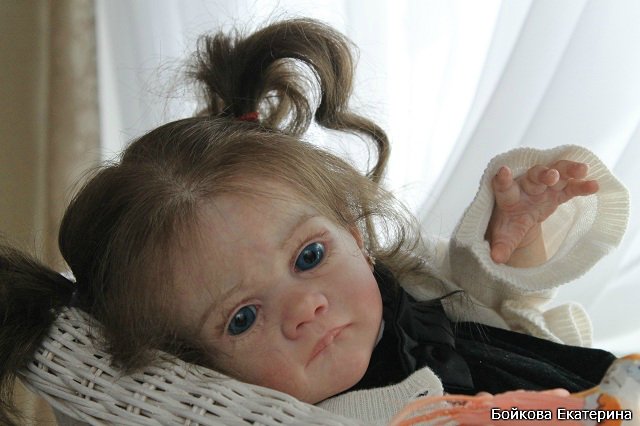 Кукла реборн Frida от Karola Wegerich в моём исполнении