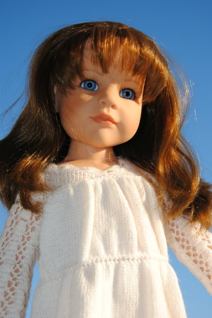 Девочка с глазами цвета неба. Редкая красавица Frania 2003 от Gotz