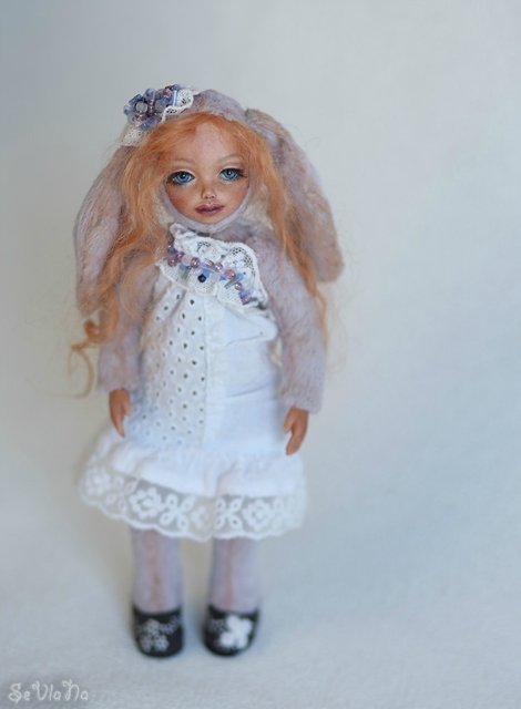 Мои авторские куколки-зайчоночки тедди долл (фото 2)