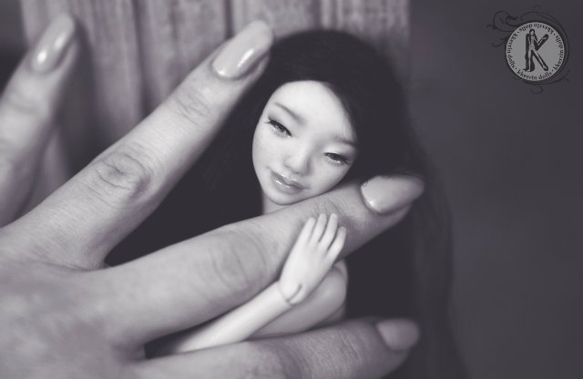 Моя новая шарнирная кукла, улыбашка Сью