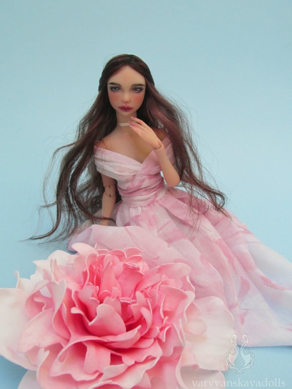 Авторская шарнирная кукла, Жасмин (фото 7)