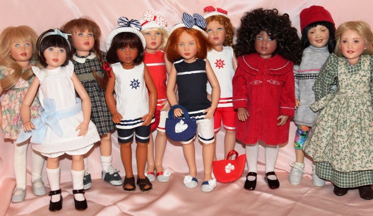 Helen Kish - серийные выпуски 11 дюймовых кукол