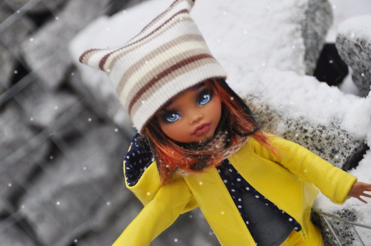 Первый снег — ООАК Monster High и Ever After High: репейнт (фото 8)