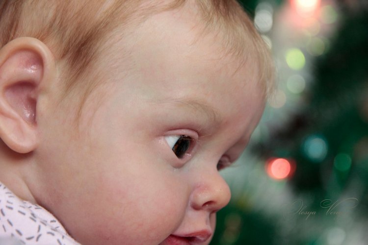 Моя Хлоя, мой любознательный Совенок, кукла реборн Олеси Венгер